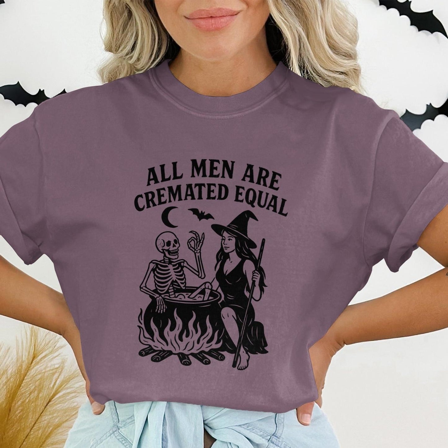 All Men Are Cremated Equal Skeleton Witch product