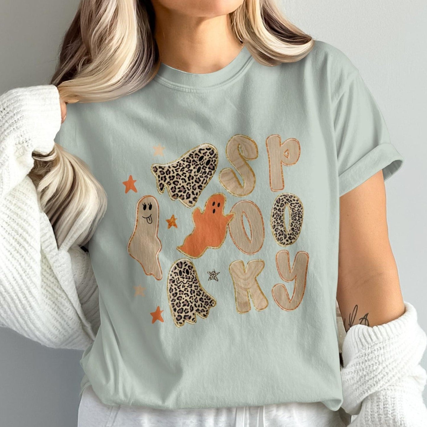 Cute Ghosts Spooky Halloween Graphic Tee product