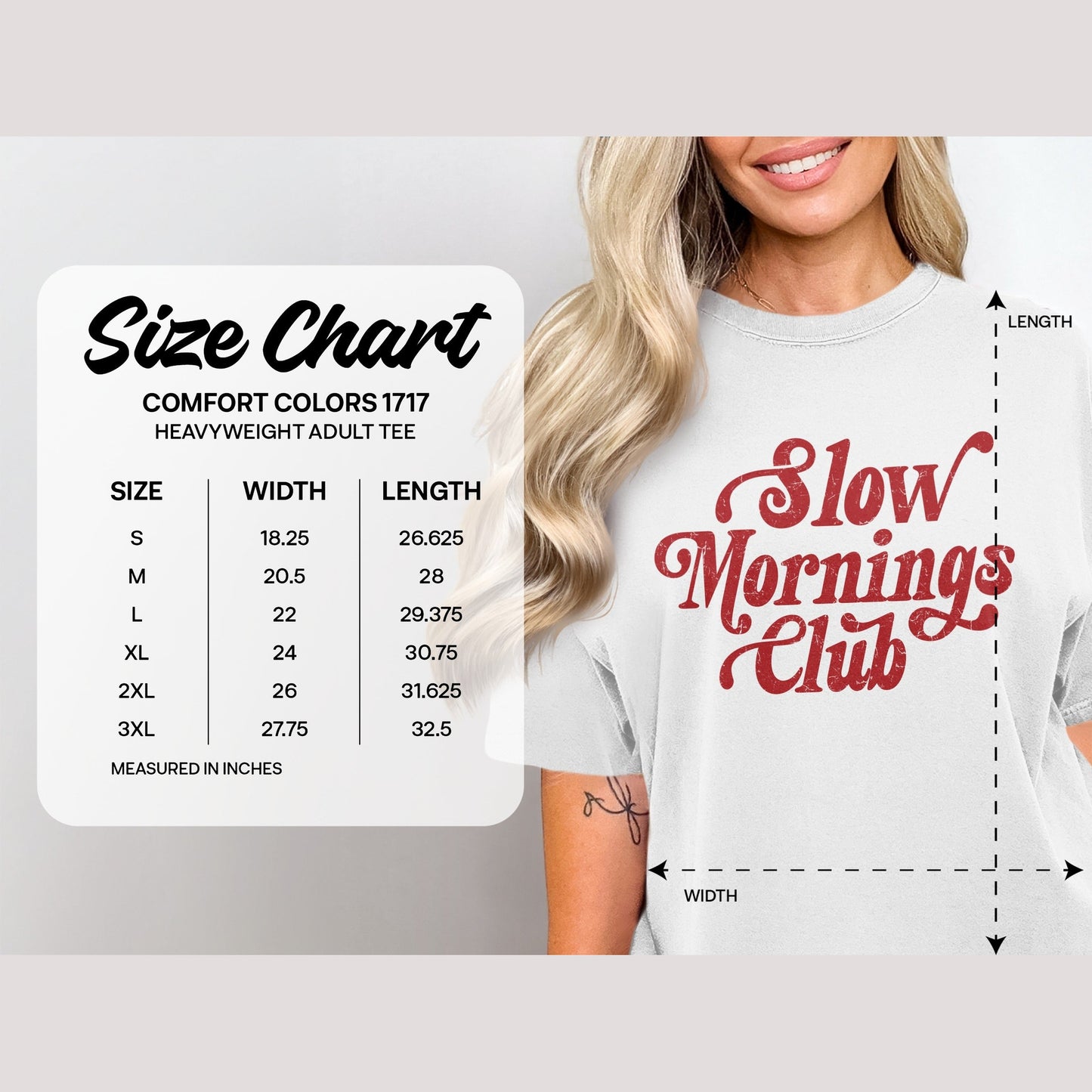 Slow Mornings Club Graphic Tee T Shirt product