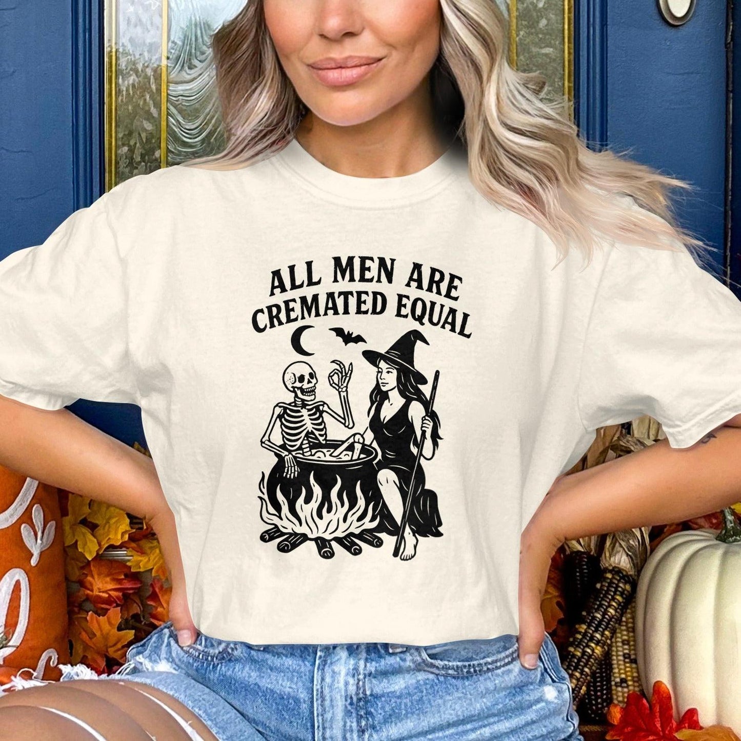 All Men Are Cremated Equal Graphic T-shirt product