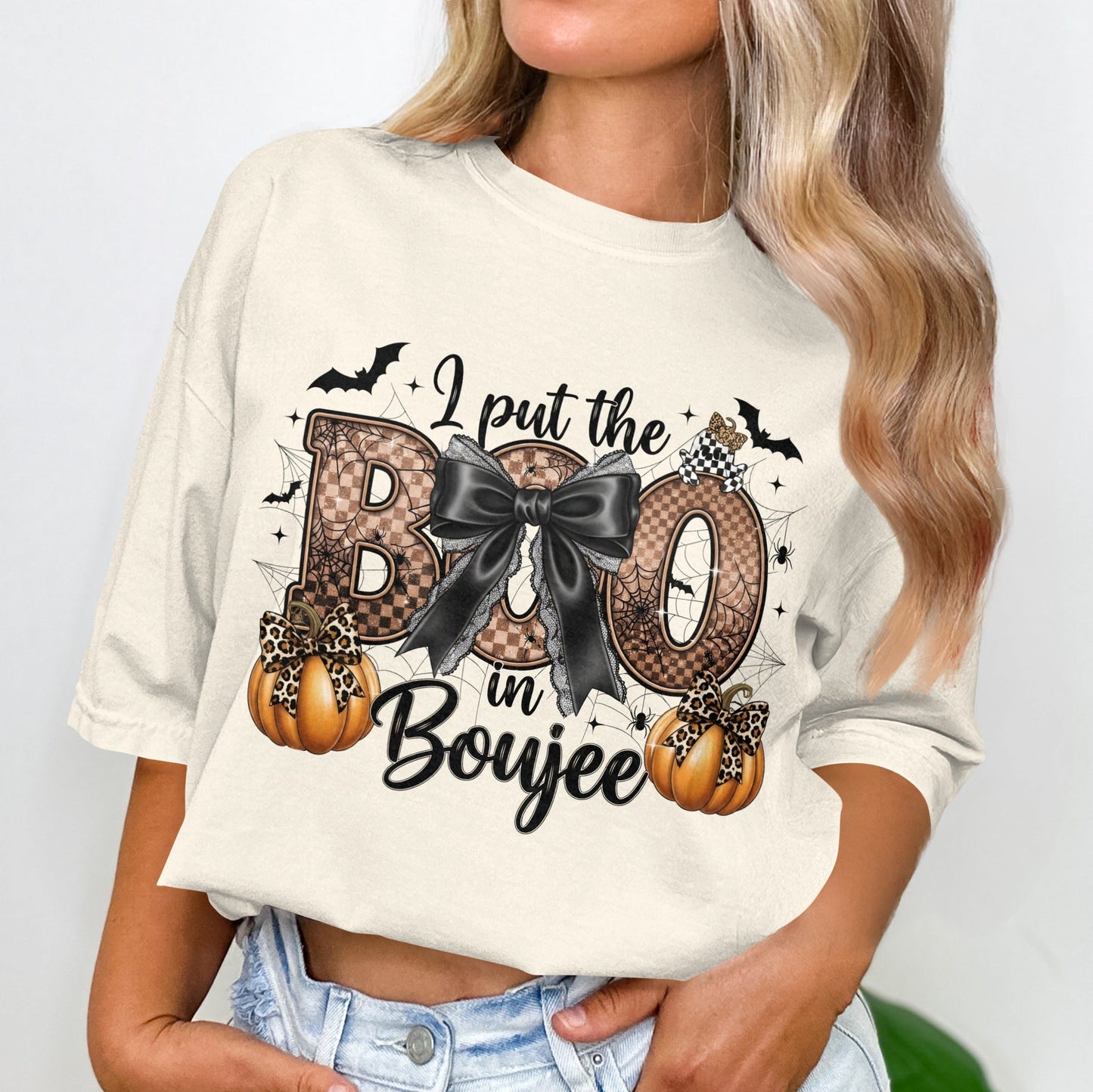 I Put The Boo In Boujee Halloween Shirt product type