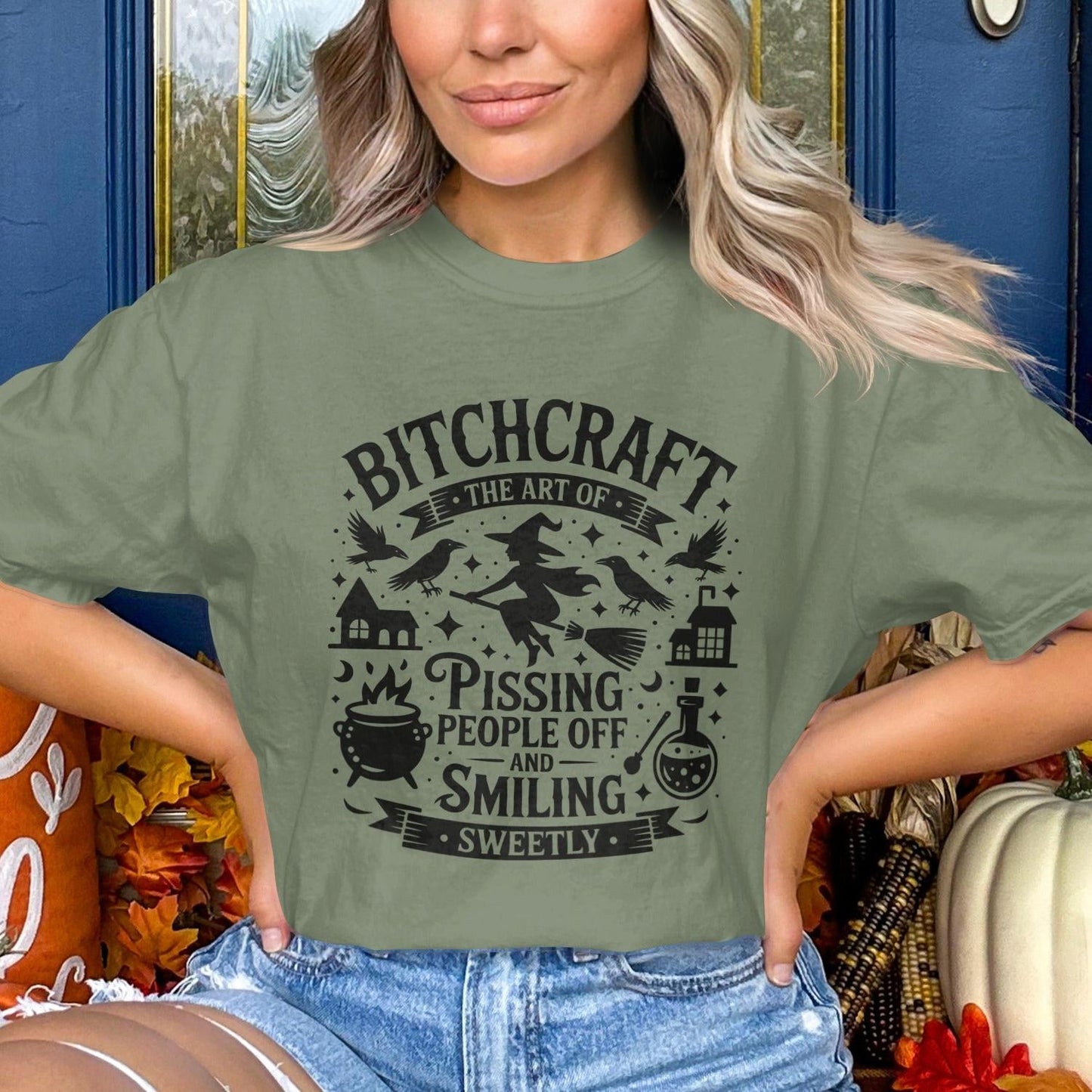 The Art of Pissing People Off and Smiling Sweetly T-shirt product