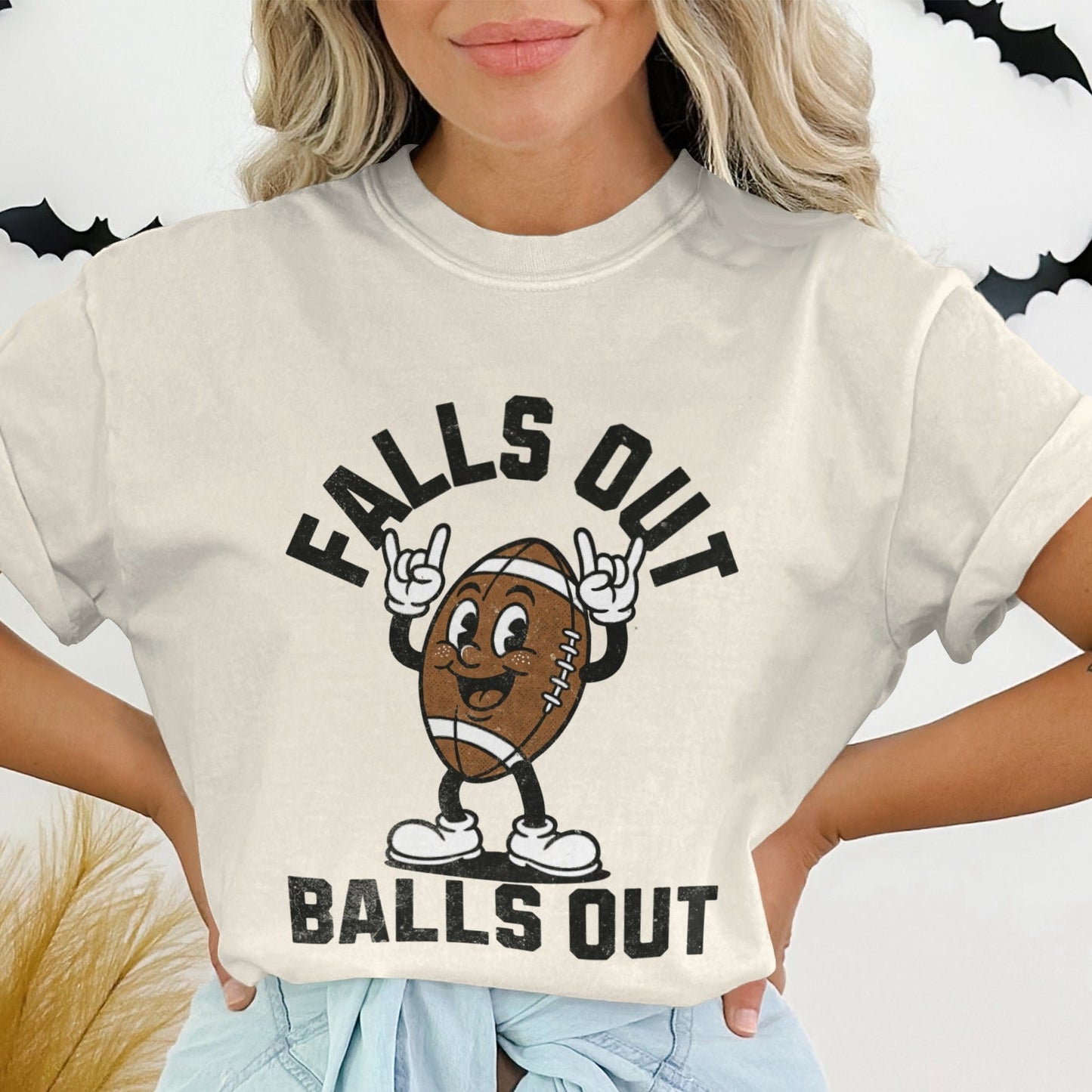 Falls Out Balls Out Graphic Tee Shirt product