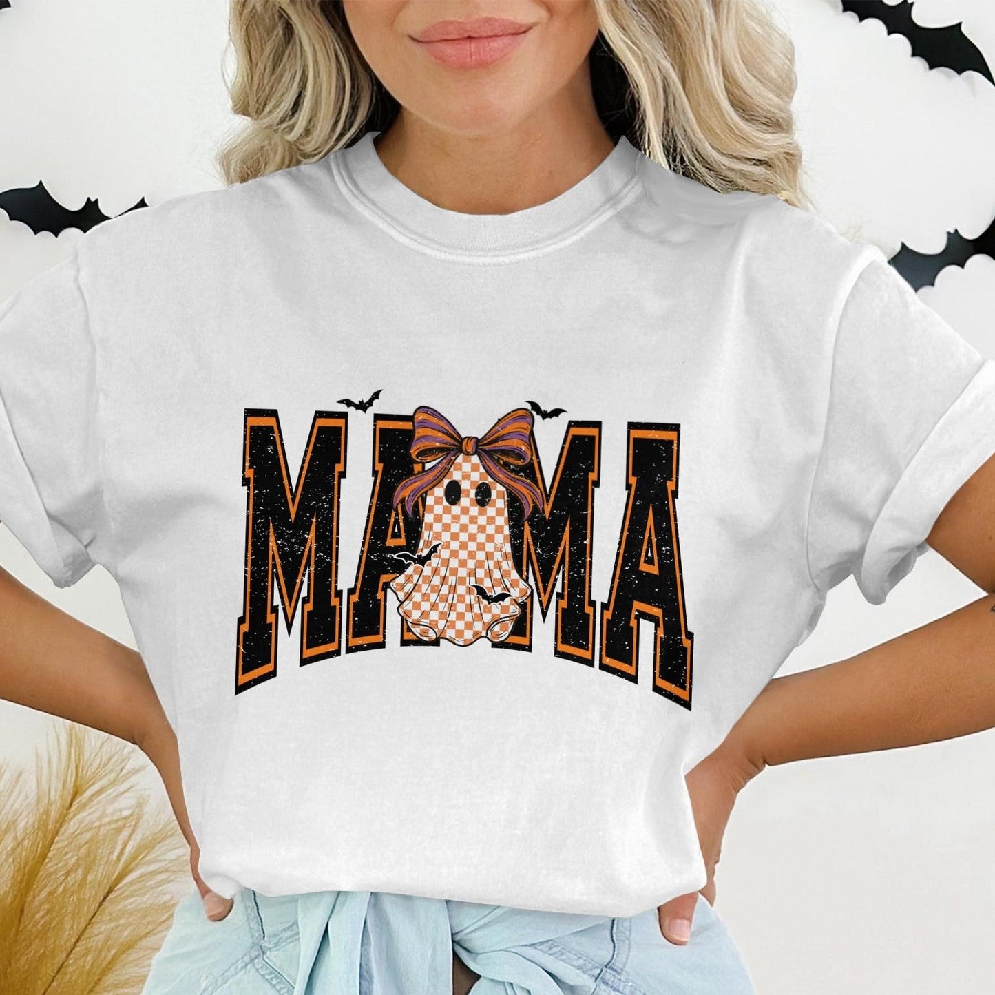 Halloween Themed Mama Shirt Graphic Tee product