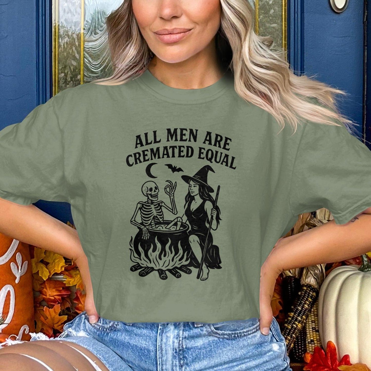 All Men Are Cremated Equal Graphic T-Shirt product