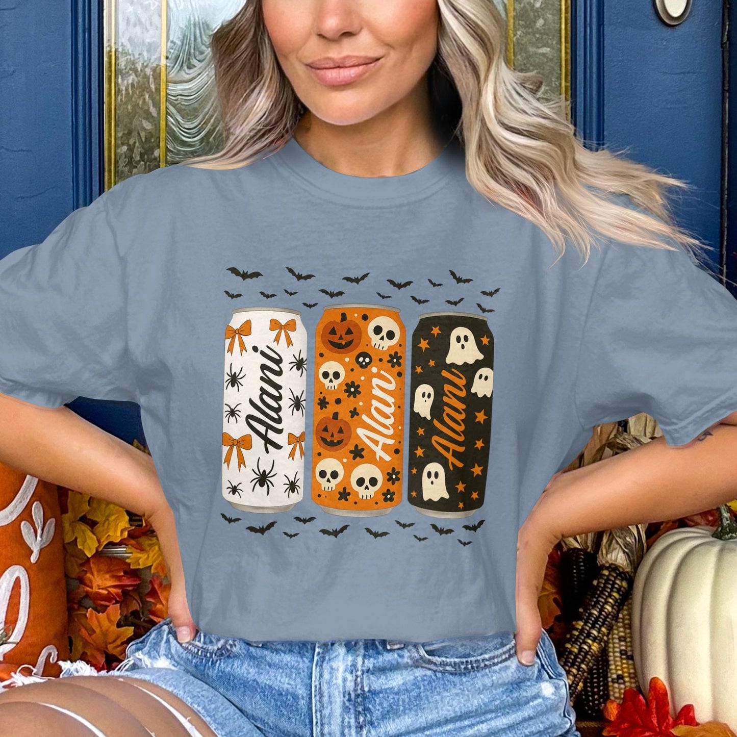 Halloween-themed Adan's Adan's Adan's graphic tee product type