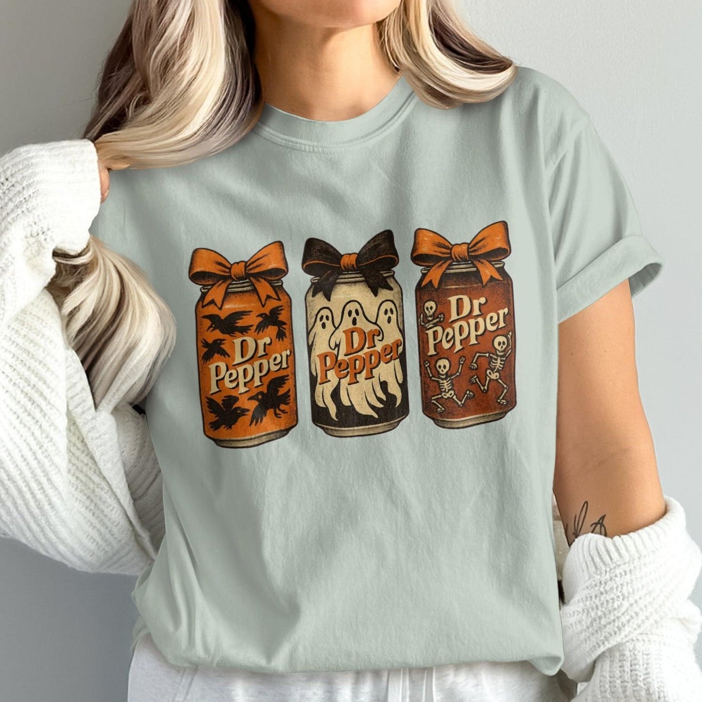 Halloween Themed Dr Pepper Graphic Tee product