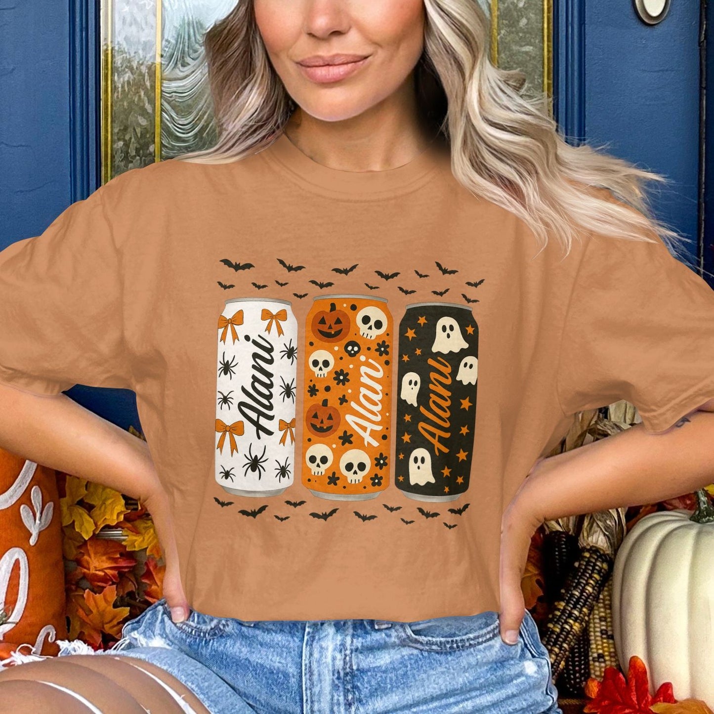 Halloween Themed Adem Printed T-shirt product type