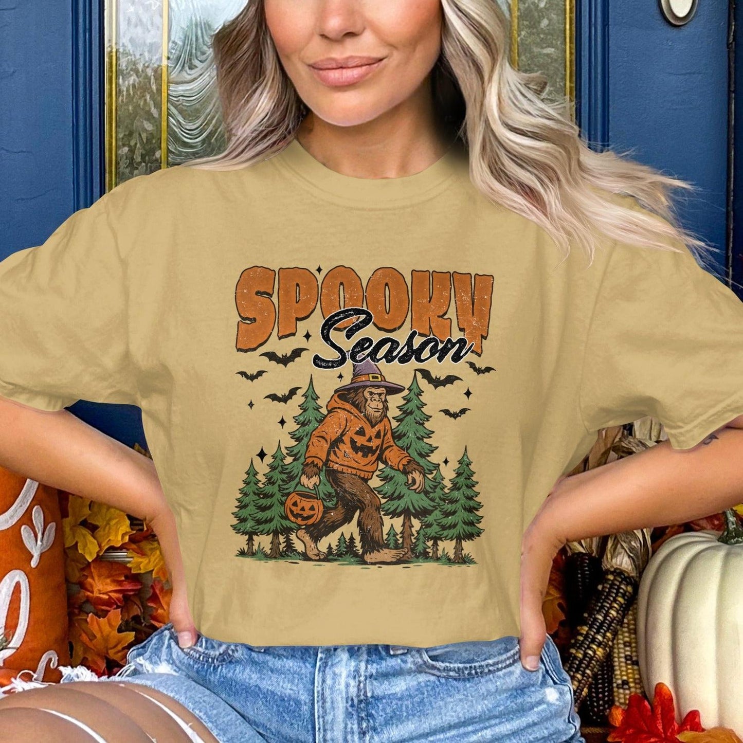 Spooky Season Skeleton Tshirt perfect for Halloween product type