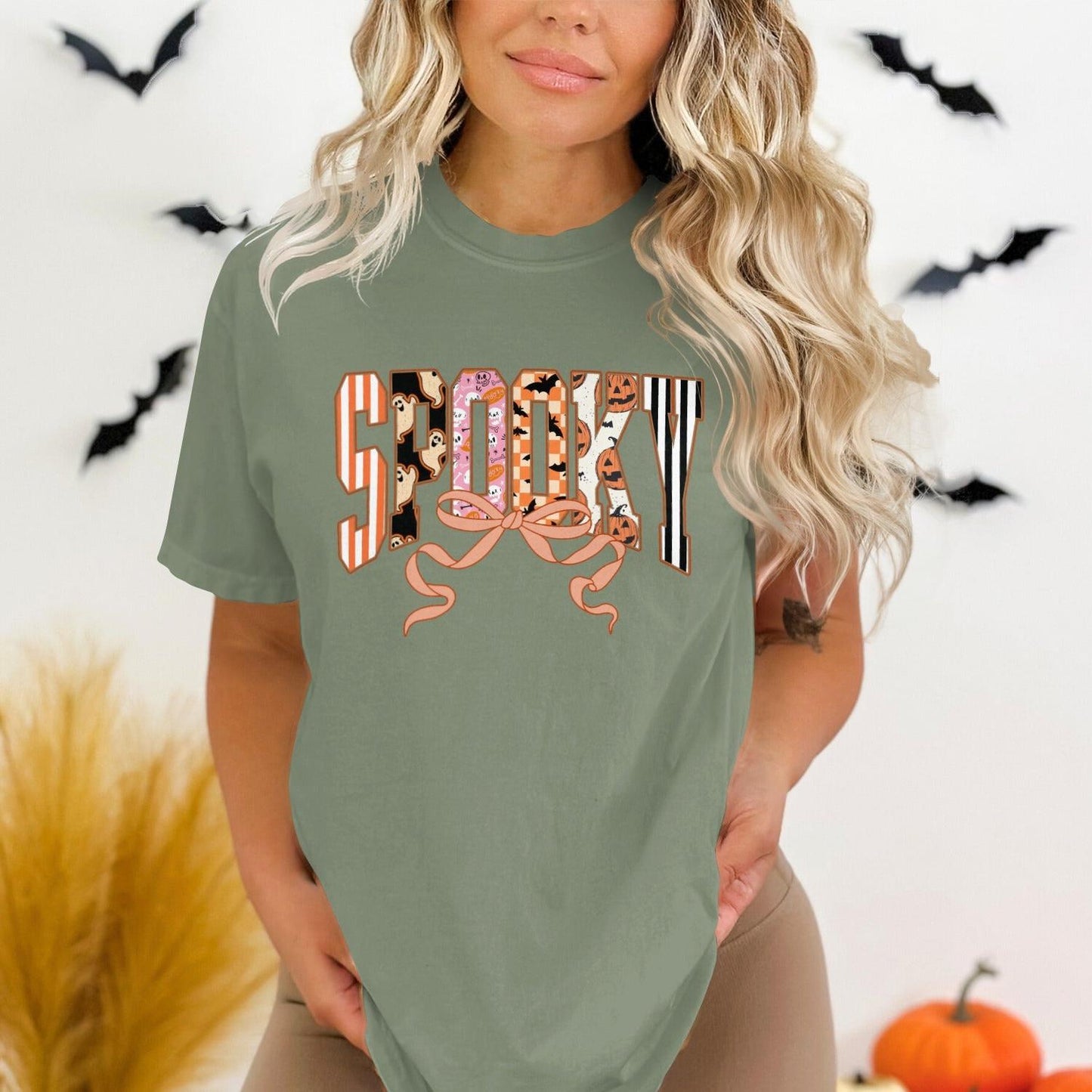 Spooky Halloween Graphic T-Shirt Casual Design product