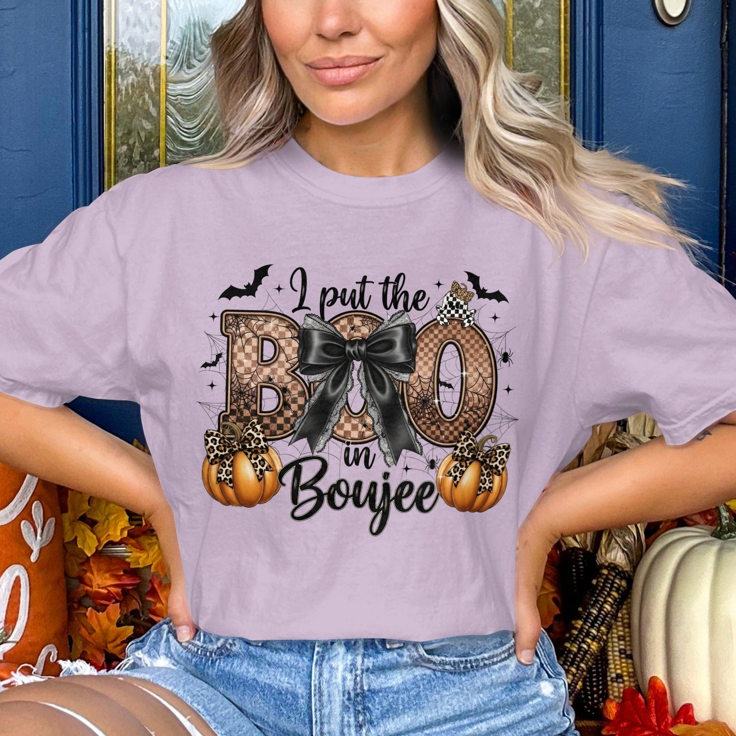 I Put the BOO in Boujee Halloween Graphic Tee product type
