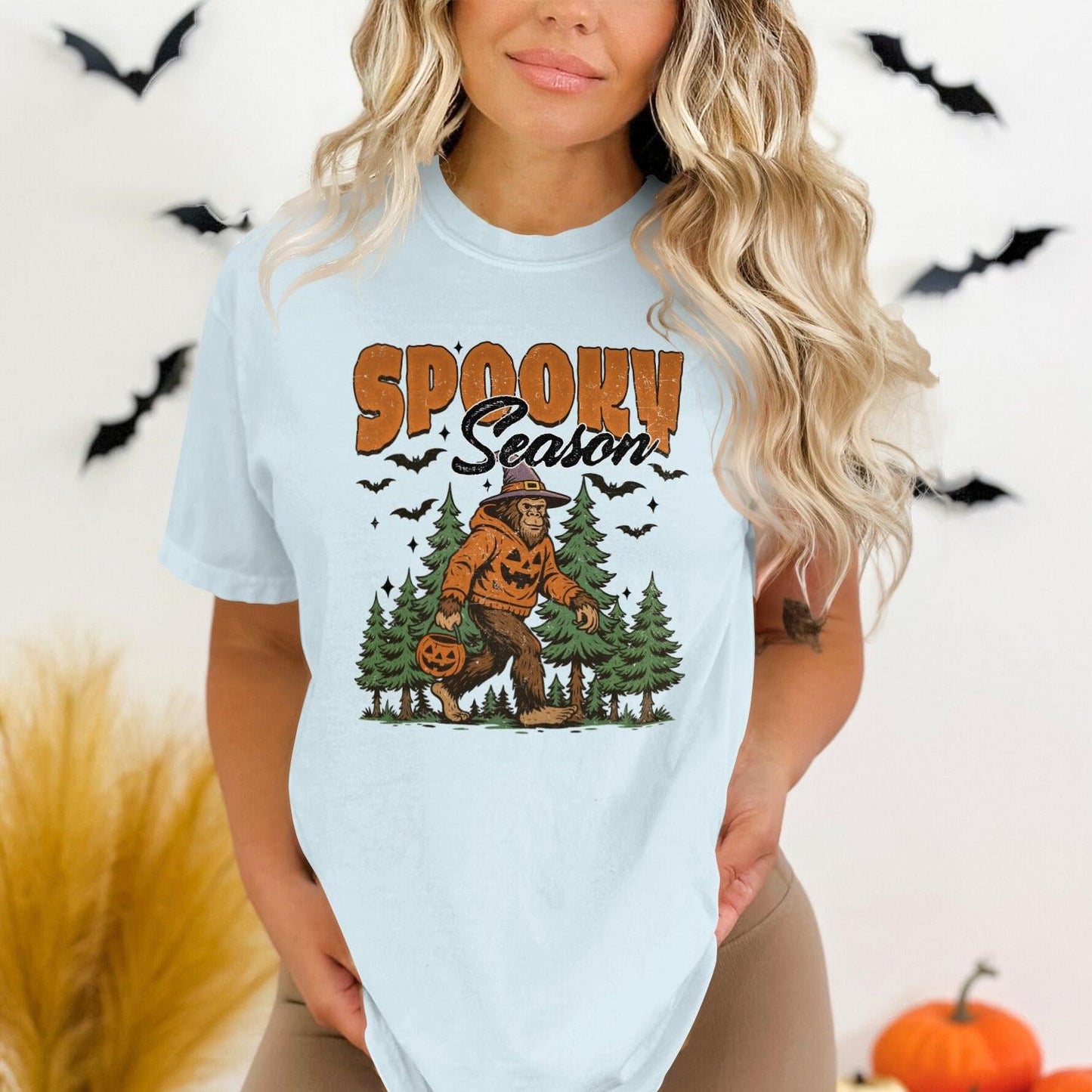 Spooky Season Sasquatch Bigfoot Halloween Shirt product type