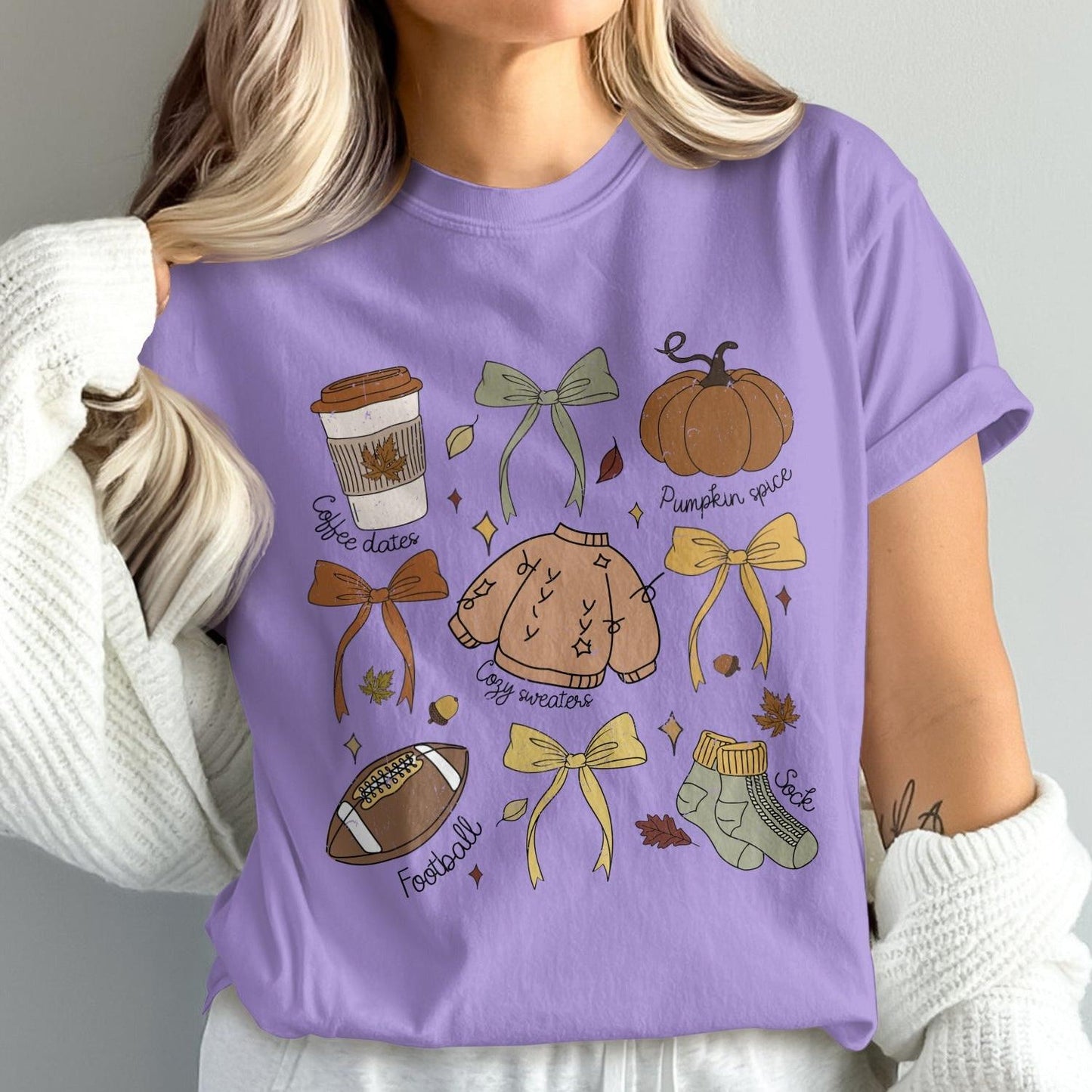 Fall Season Themed Graphic T-Shirt product type