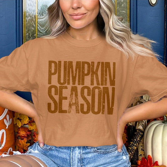 Pumpkin Season Printed Casual Shirt product type