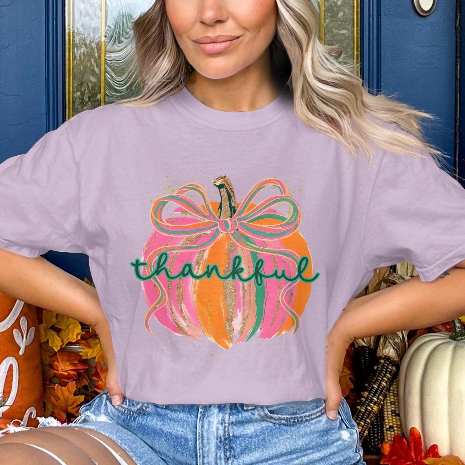 Thankful Pumpkin Graphic Tee product type
