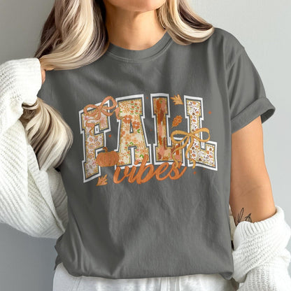 Fall Vibes Graphic Tee perfect for autumn product