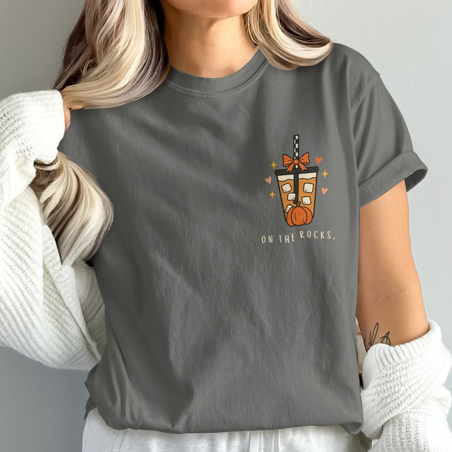 On The Rocks Graphic Tee Casual Fashion Shirt product