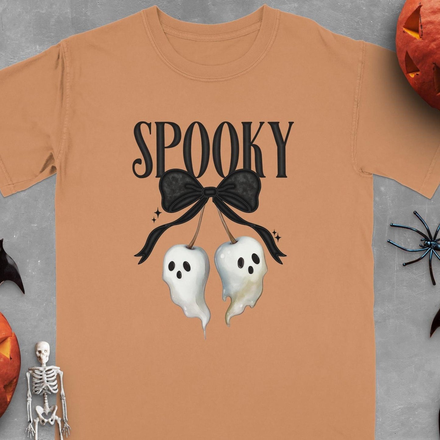 Spooky Ghosts With Bow Halloween Shirt product type
