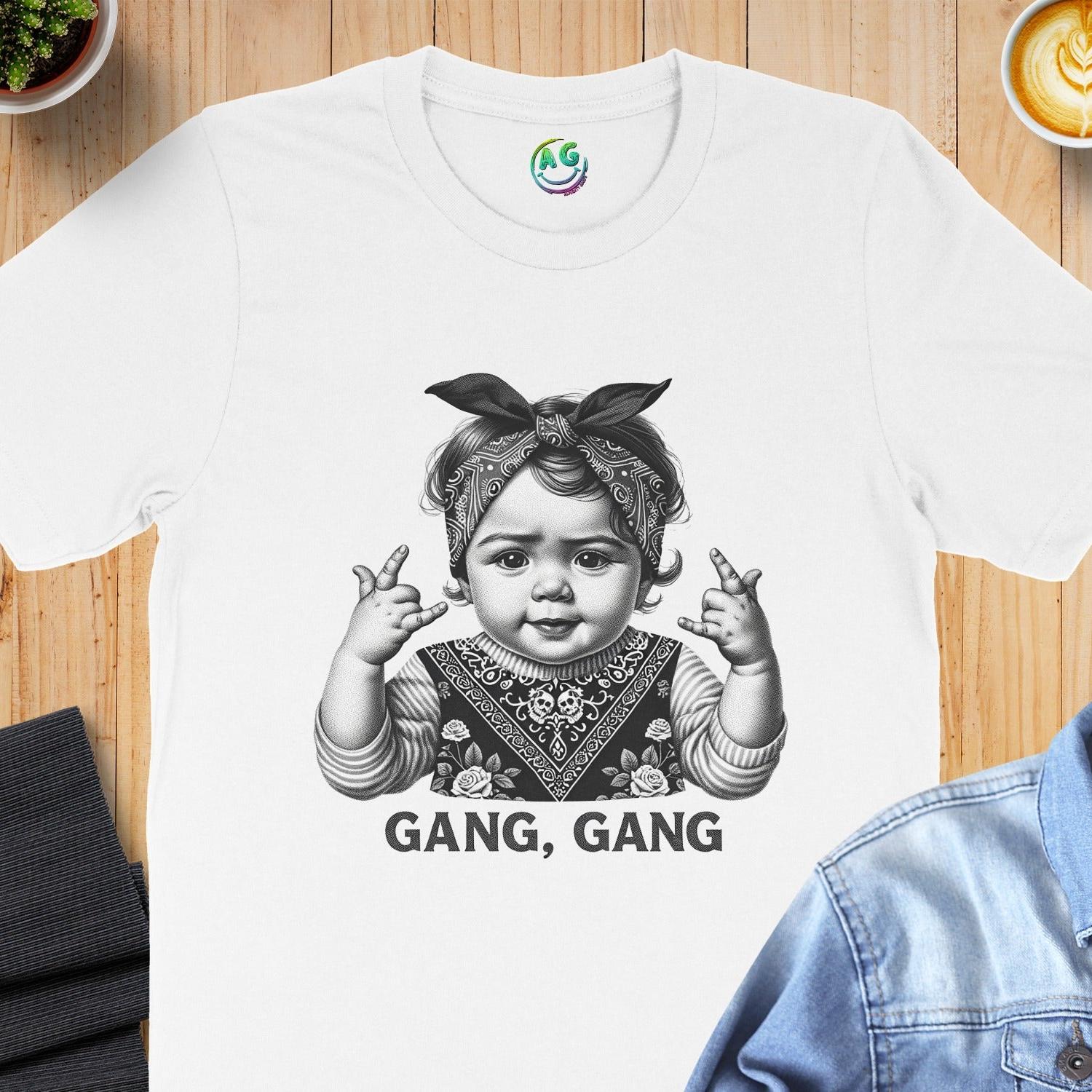 Gang Gang Baby with Bandana Graphic Shirt product