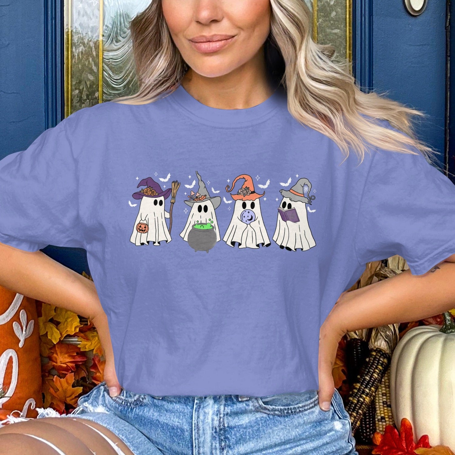 Cute Ghosts in Costumes Halloween Shirt product
