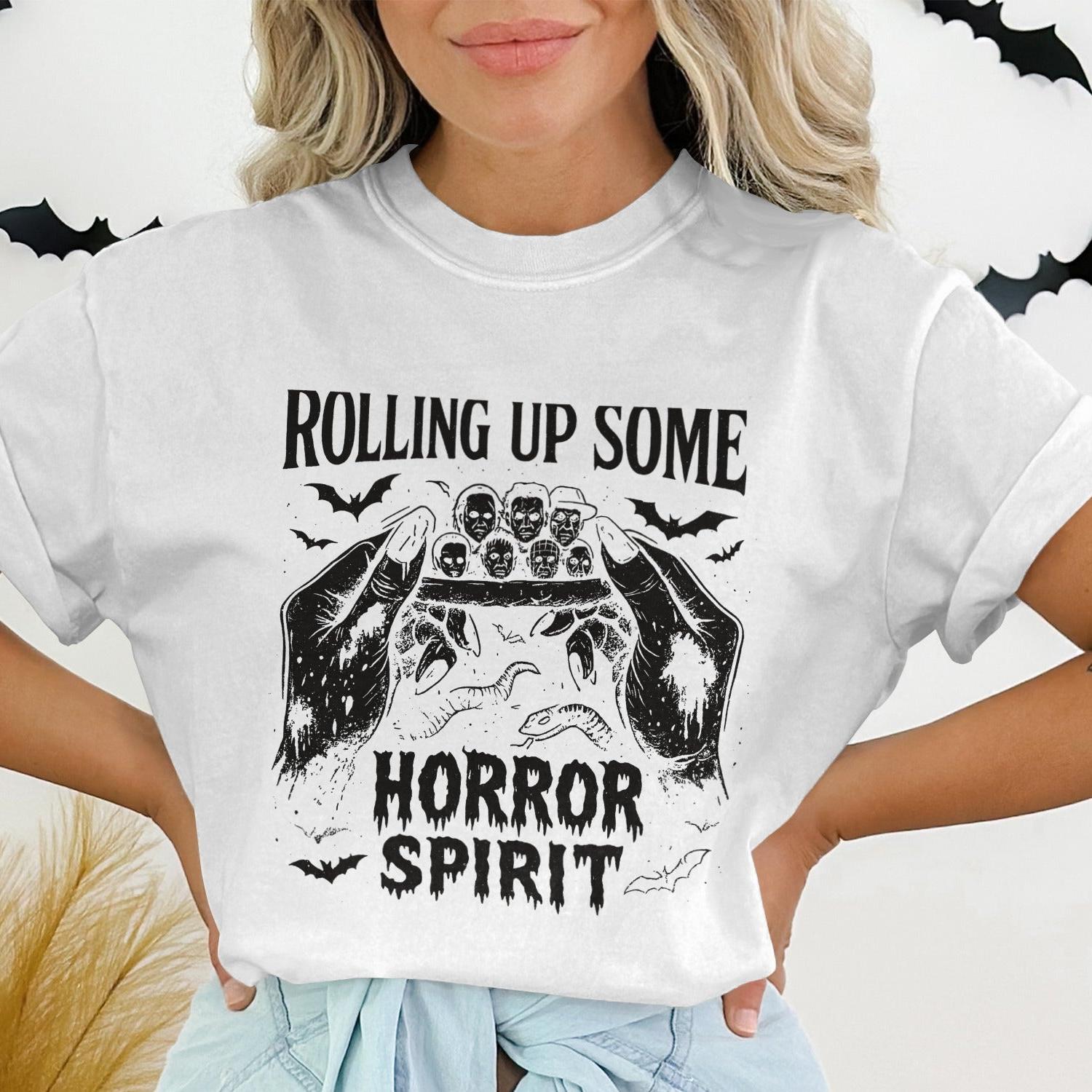 Rolling Up Some Horror Spirit T-shirt product type