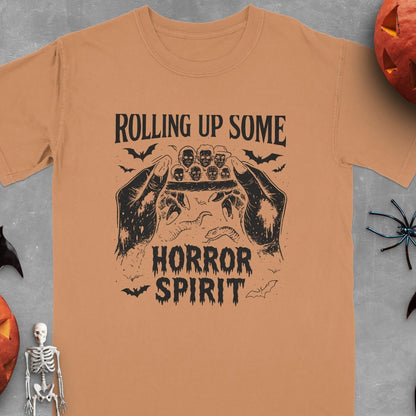 Rolling Up Some Horror Spirit Graphic T-Shirt product