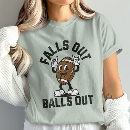 Falls Out Balls Out Fun Sporting Event T-Shirt product type