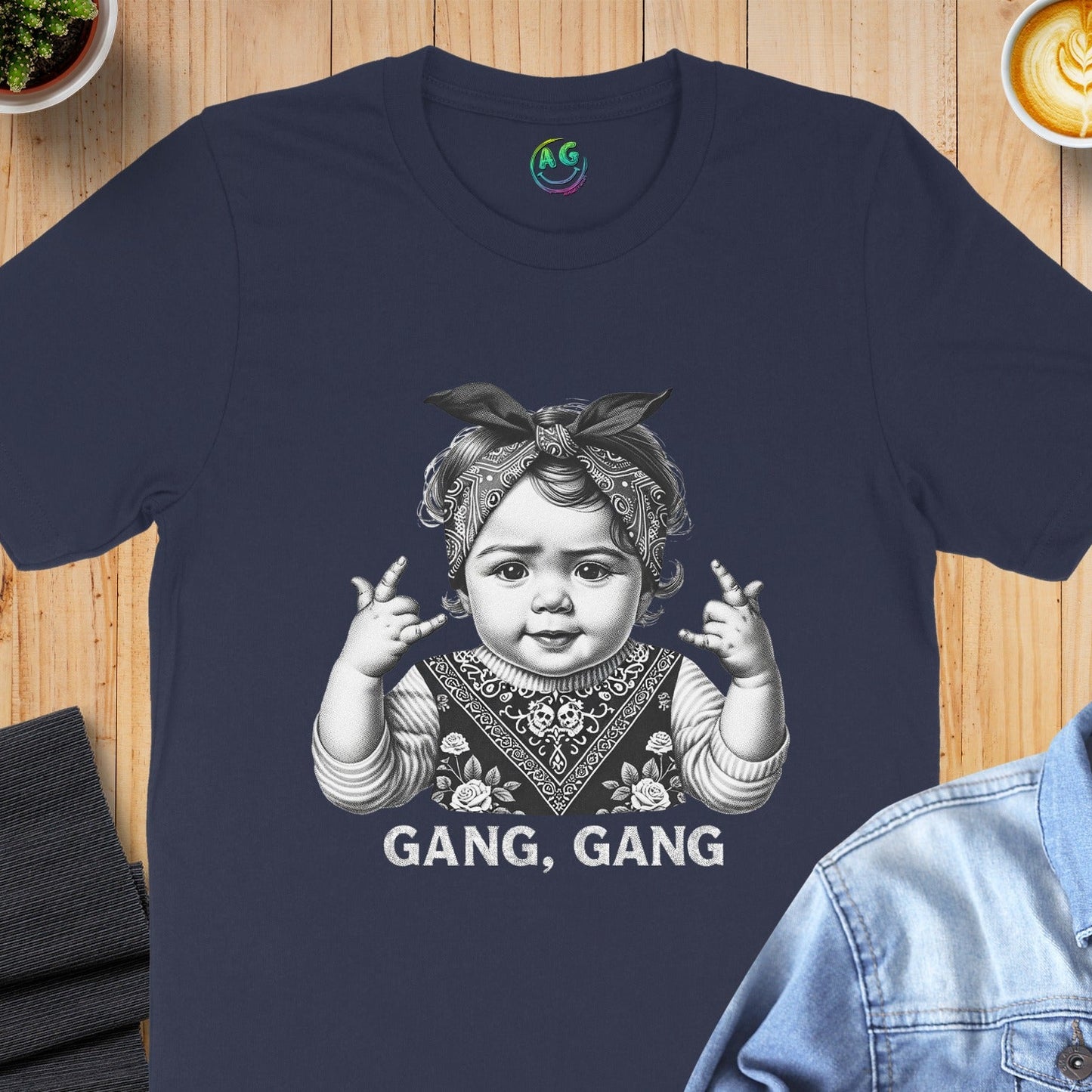 Adorable Gang Gang Illustrated T-shirt product