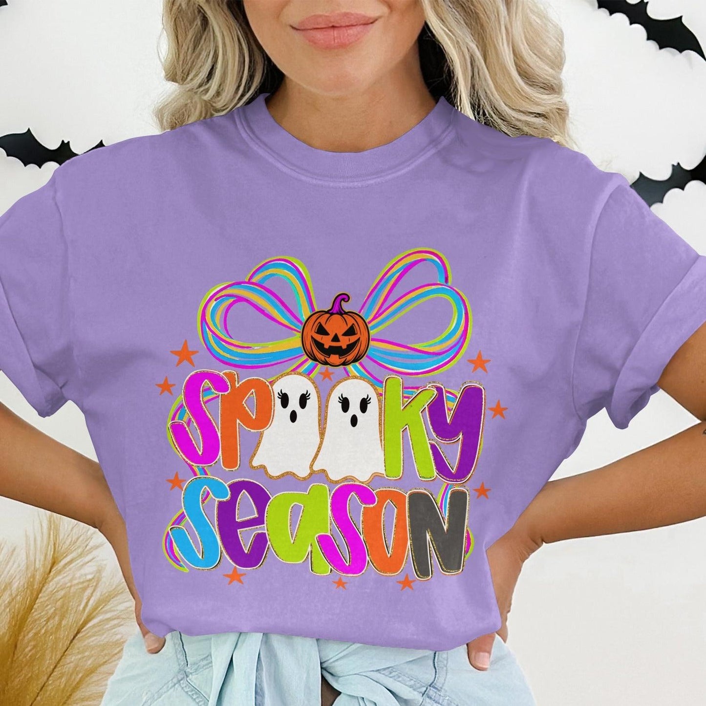 Spooky Season Halloween Ghosts Graphic T-shirt product