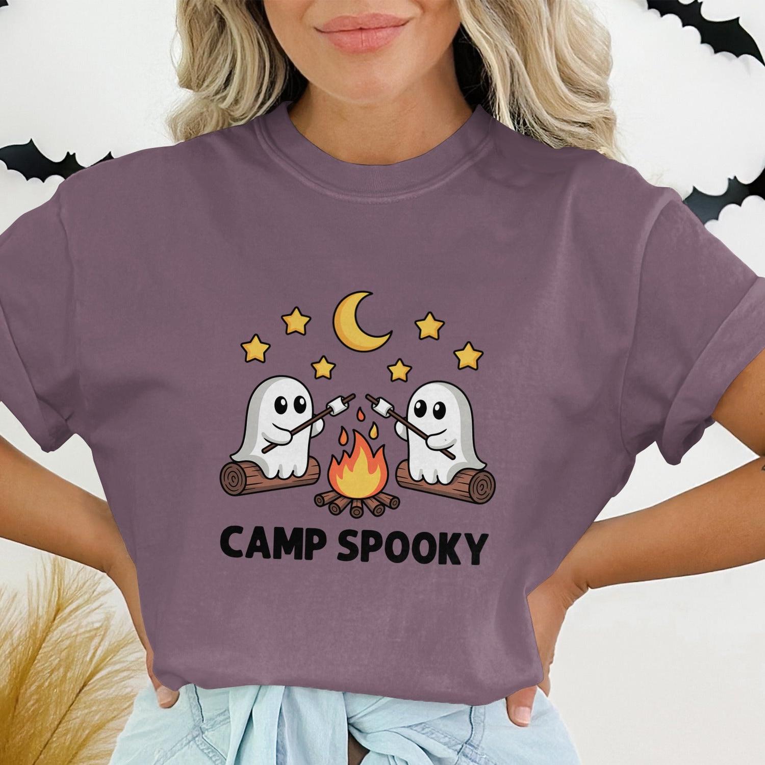 Camp Spooky Ghosts and Stars Graphic T-shirt product