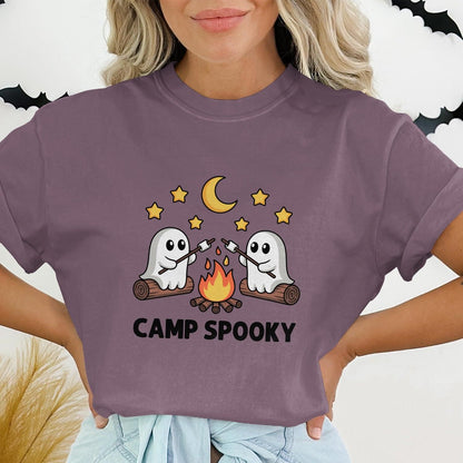 Camp Spooky Ghosts and Stars Graphic T-shirt product