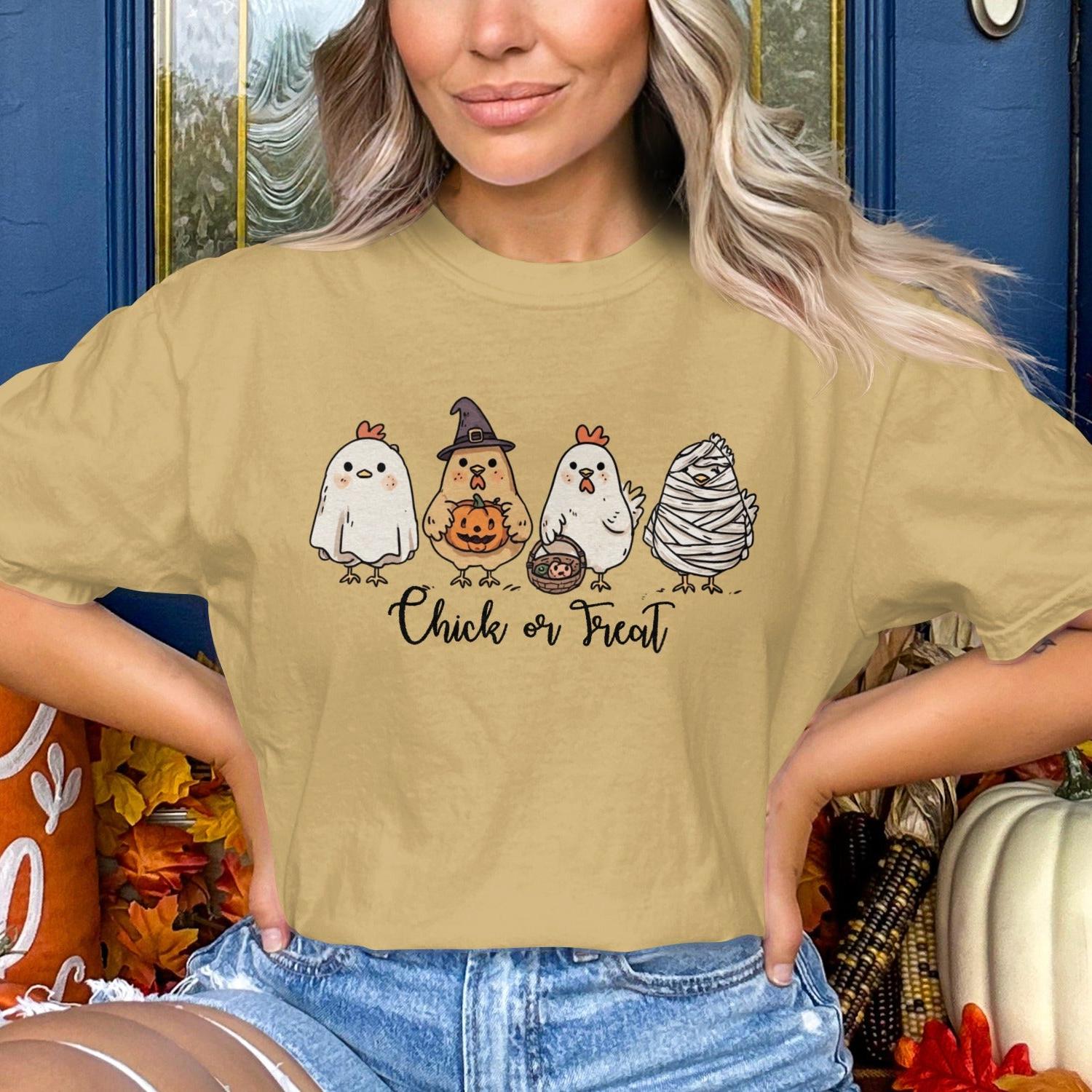Adorable Halloween Chick or Treat T-shirt product
