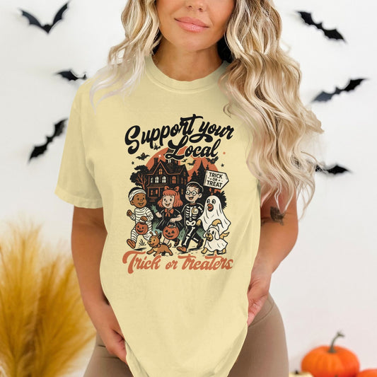 Support Your Local Trick or Treaters T-Shirt product