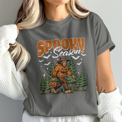 Spooky Season Bigfoot Graphic Halloween Shirt product