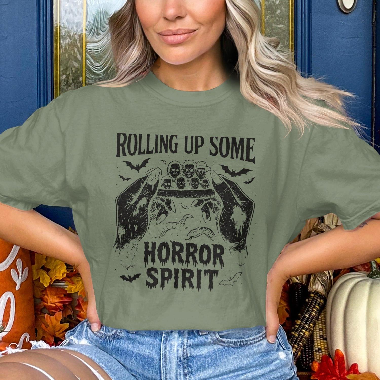Rolling Up Some Horror Spirit Graphic Tee product