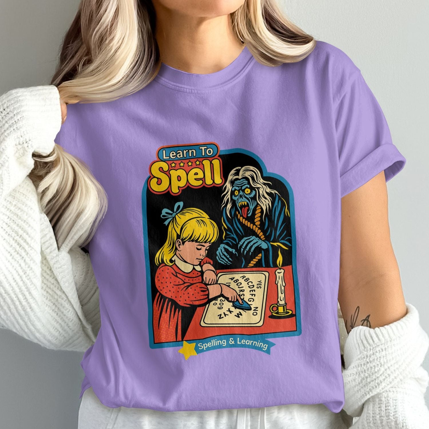 Learn To Spell Graphic Unisex Tee Spelling product