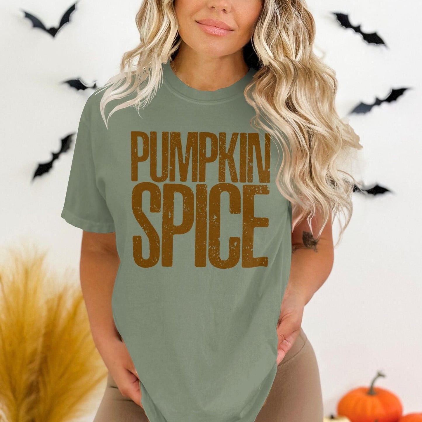 Pumpkin Spice Graphic Printed T-Shirt product