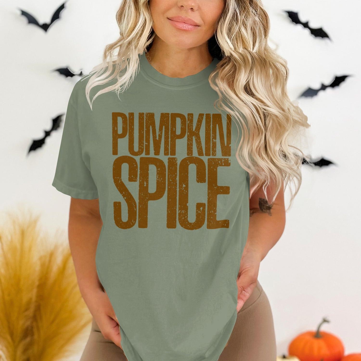 Pumpkin Spice Graphic Printed T-Shirt product