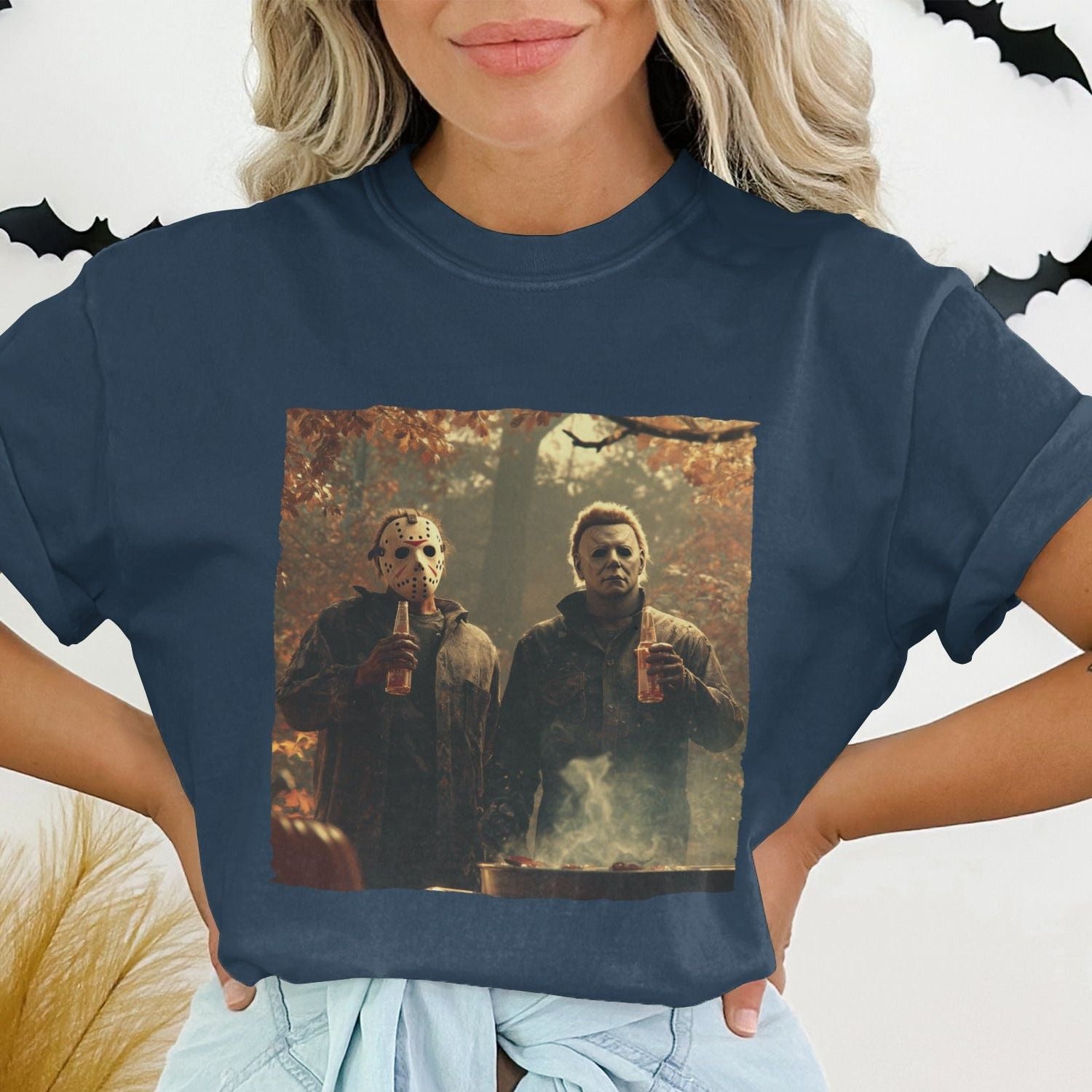 Halloween Horror Movie Character Graphic Tee product