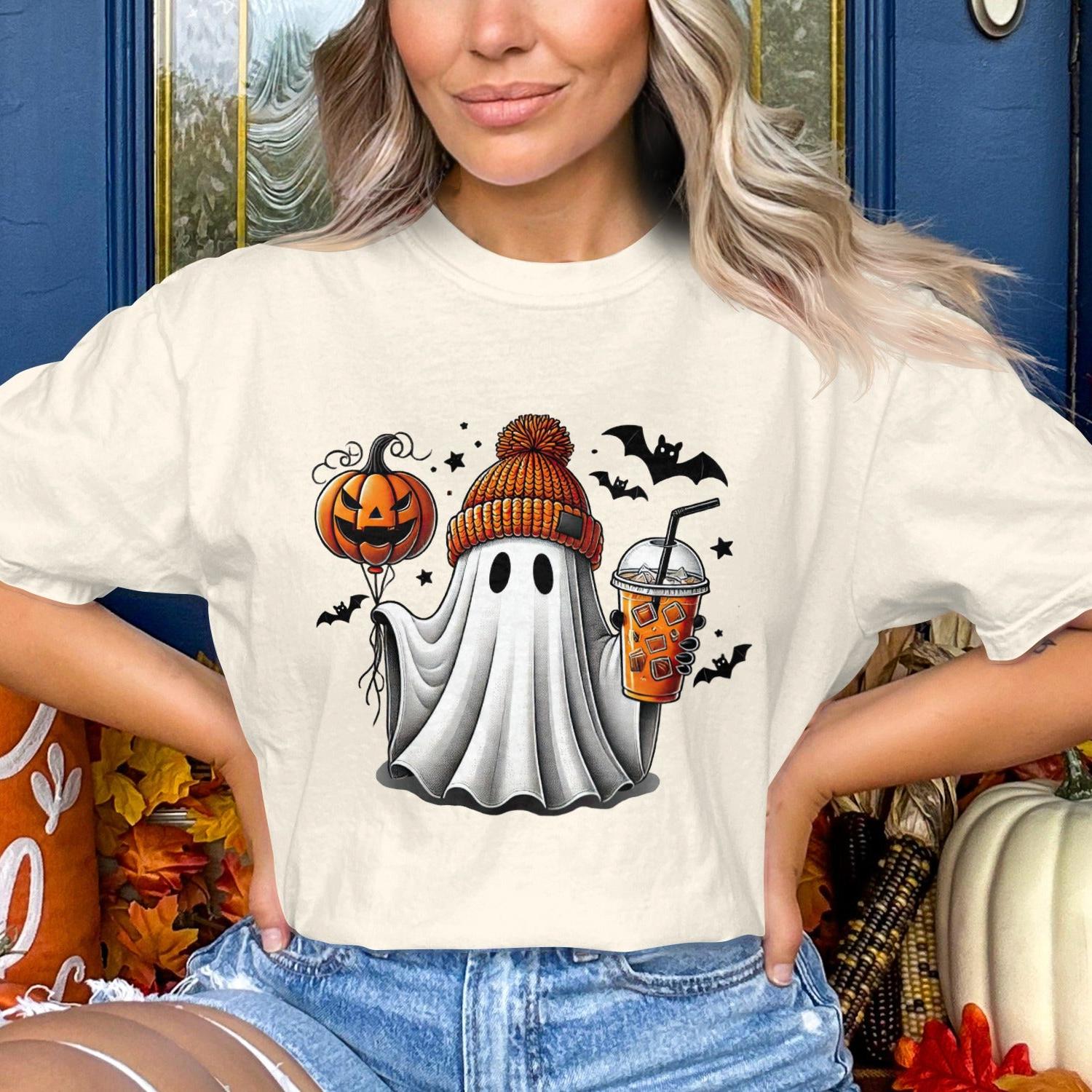 Spooky Fun Ghost Halloween Themed T-shirt product