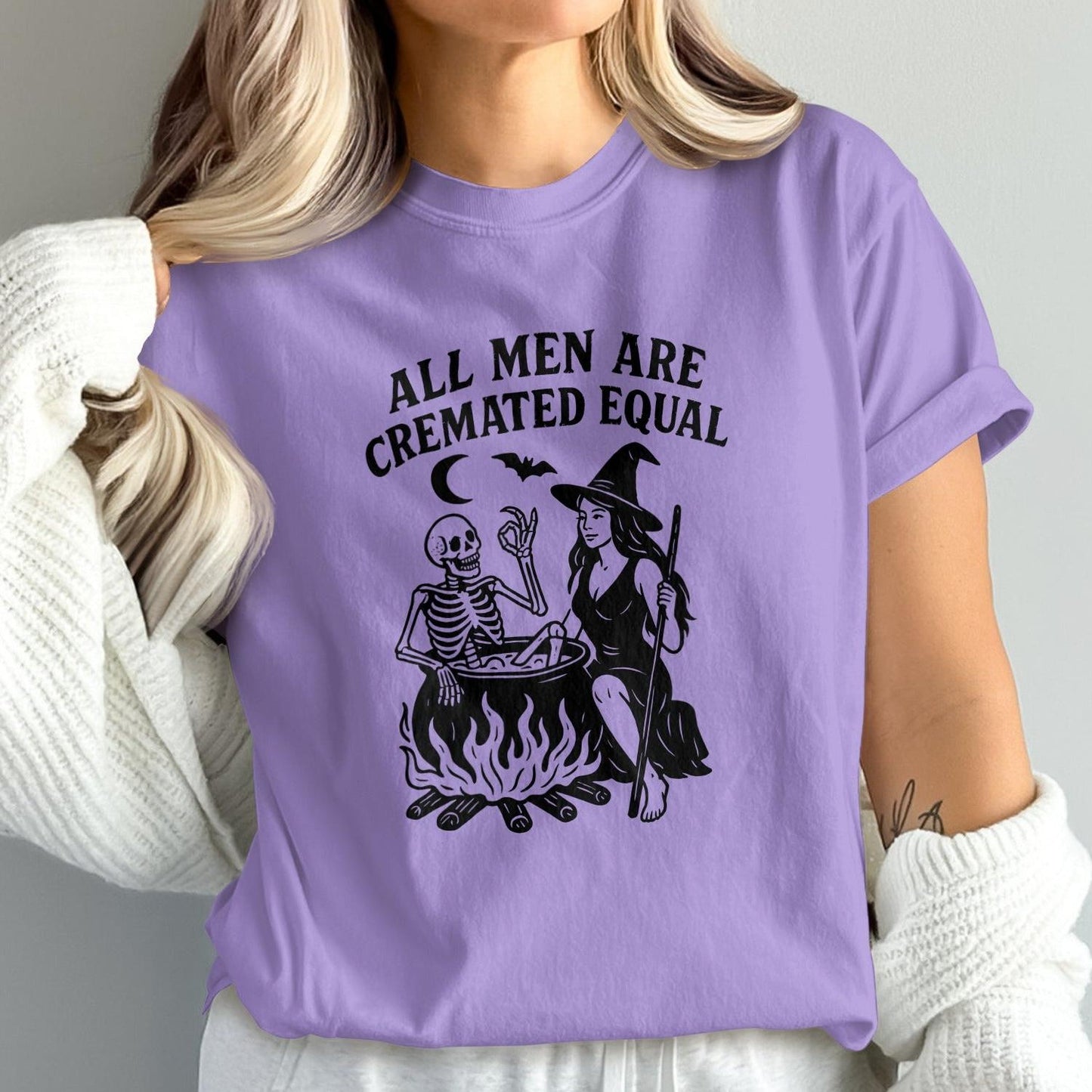 All Men Are Cremated Equal Graphic T-Shirt product