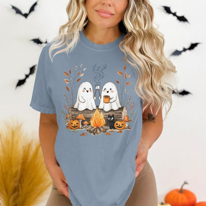 Cute Halloween Ghosts by Campfire Shirt product type