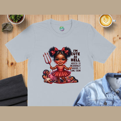 I'm Cute As Hell Graphic T-Shirt product type