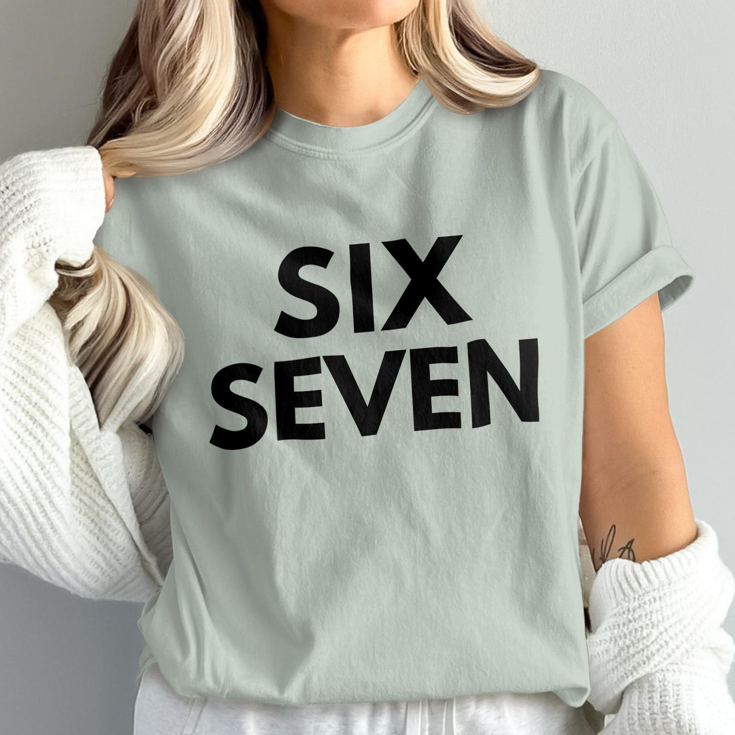 Stylish Oversized Six Seven T-Shirt product type