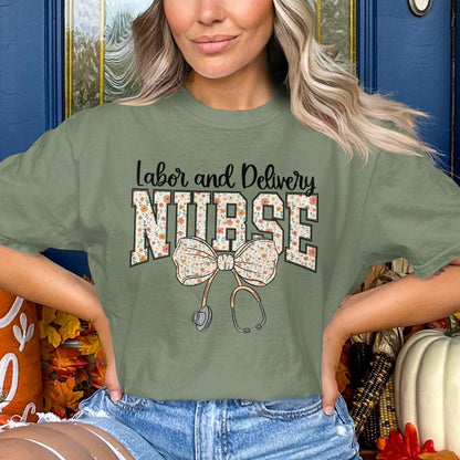 Labor and Delivery Nurse Graphic T-Shirt product