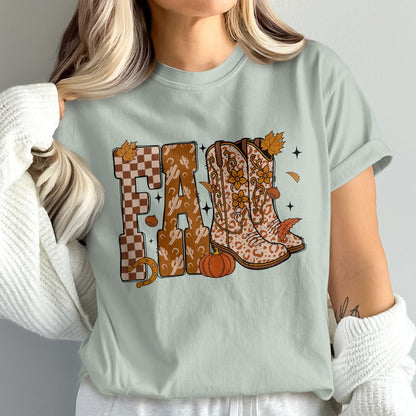 Fall Themed Graphic Tee Styled Casual Product
