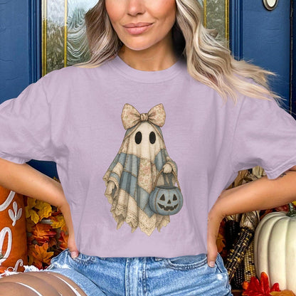 Vintage Halloween Ghost Tshirt Unique Graphic product