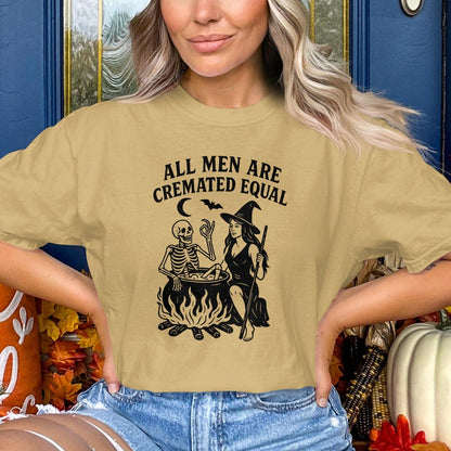 All Men Are Cremated Equal Witch Halloween product