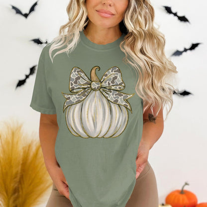 Cute Pumpkin with Decorative Bow Shirt product type
