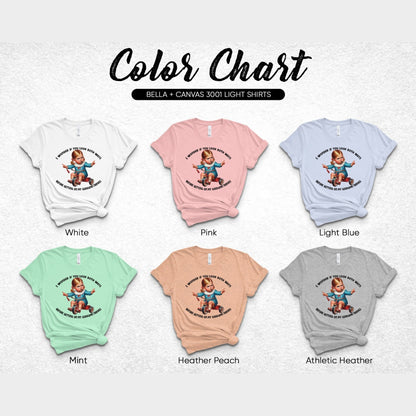 Cute Cartoon Graphic T-Shirt Baby Design Shirt product type